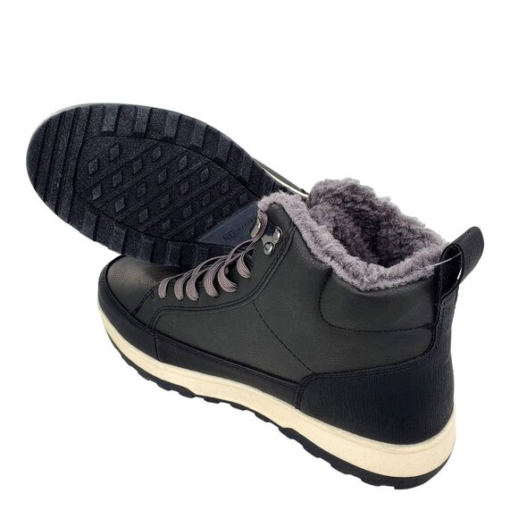 Weatherproof 10  Winter Boots Mens Logjam Shearling Lace-up Outdoor Snow Shoes main image 12